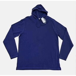 ROWM Mesa Sunset Hoodie Men's 3XB Navy Fleece Long Sleeve Pullover‎ Stretch NWT